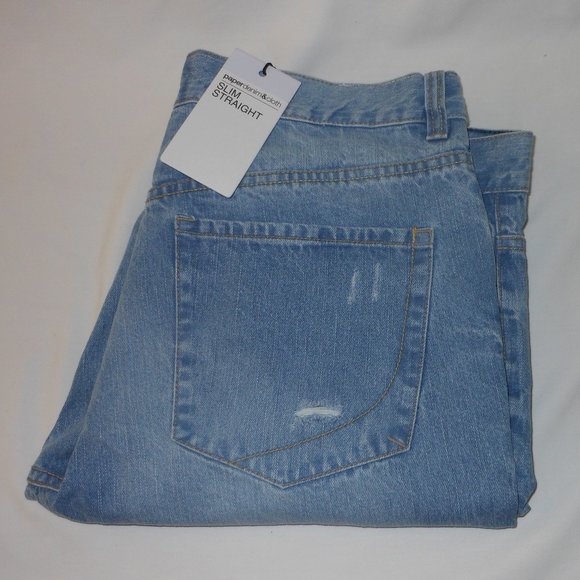 A pair of new PD & C men's distressed jeans - Picture 9 of 9